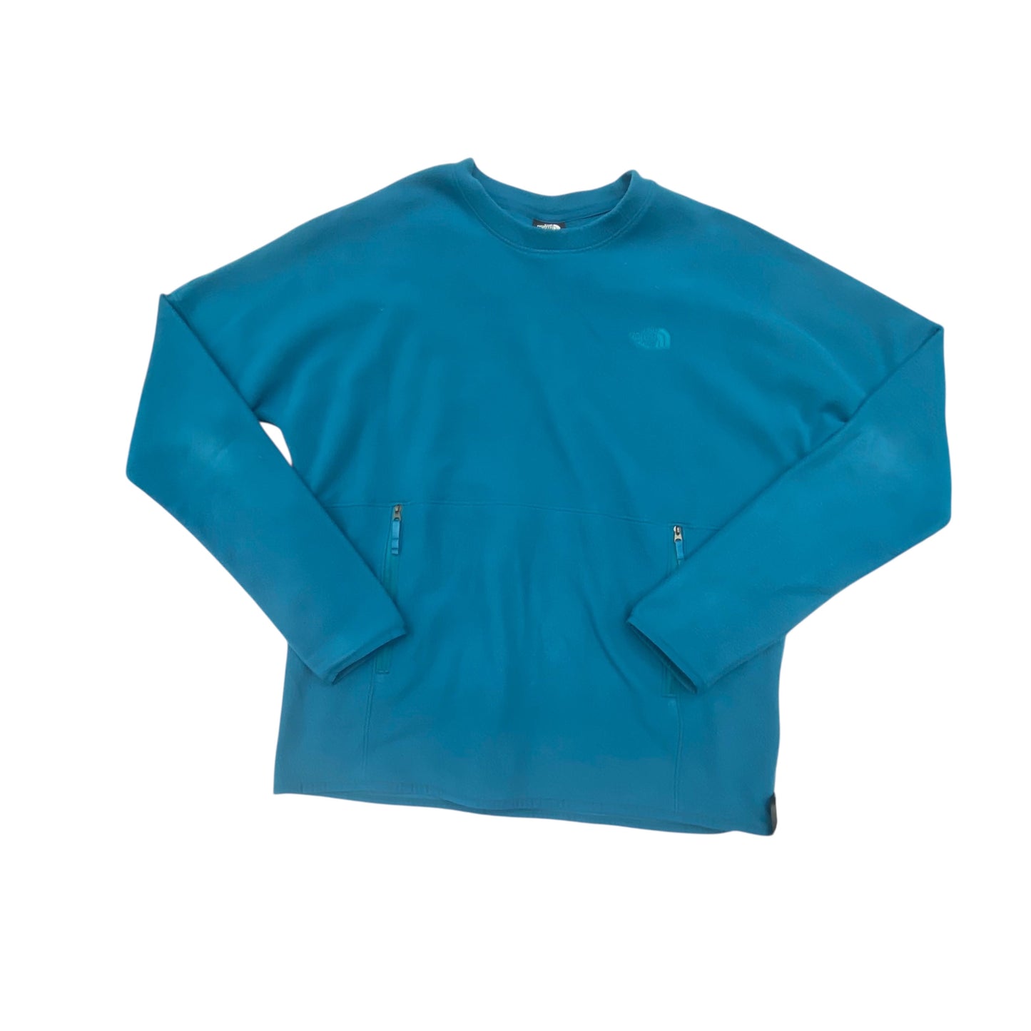 Athletic Sweatshirt Crewneck By The North Face In Blue, Size:M