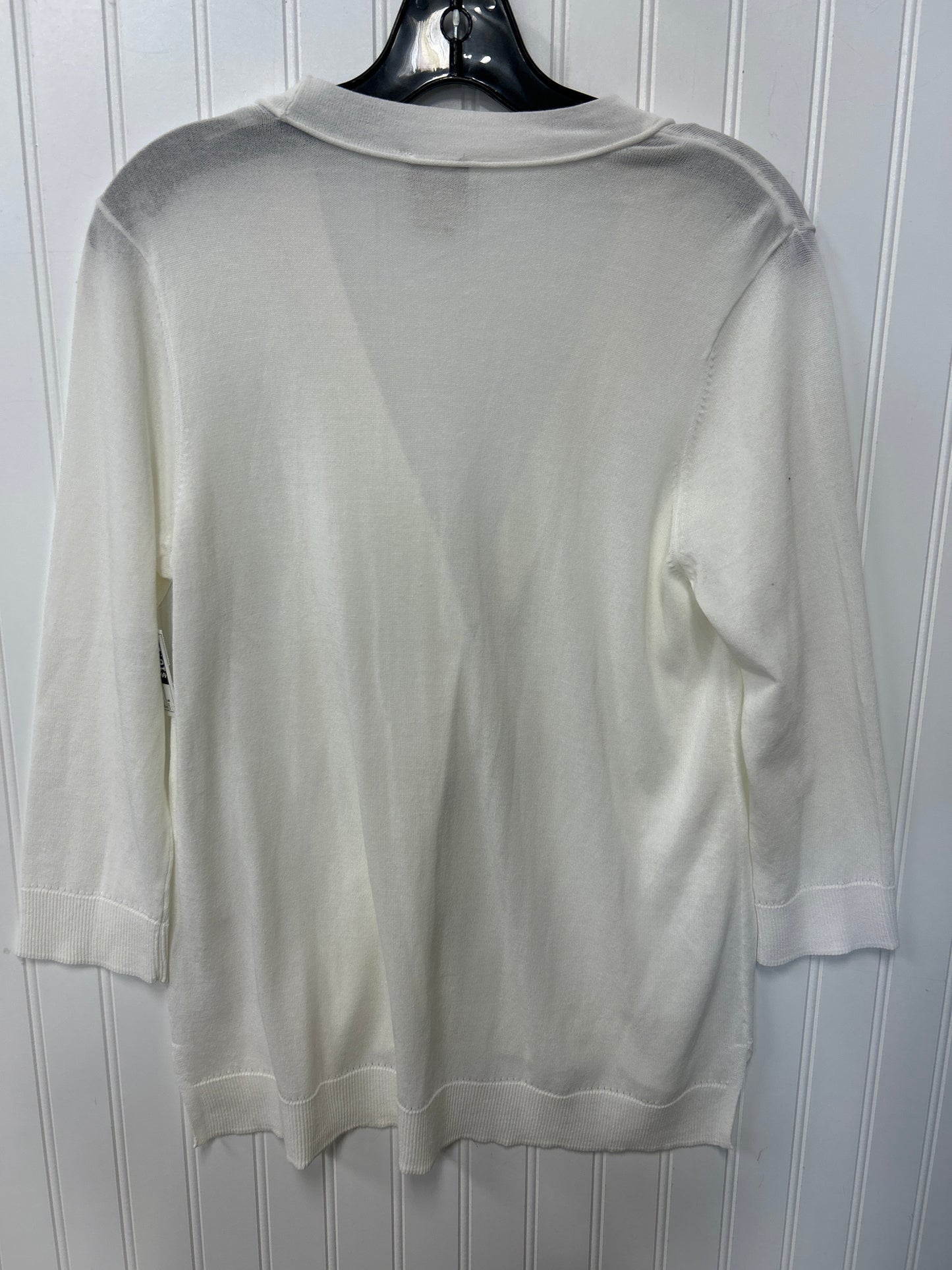 Cardigan By Chicos In White, Size:S