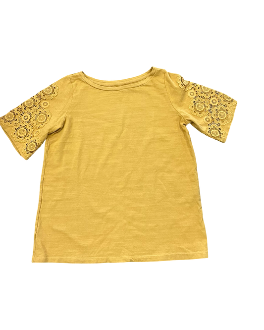 Top Ss By Loft In Yellow, Size:S