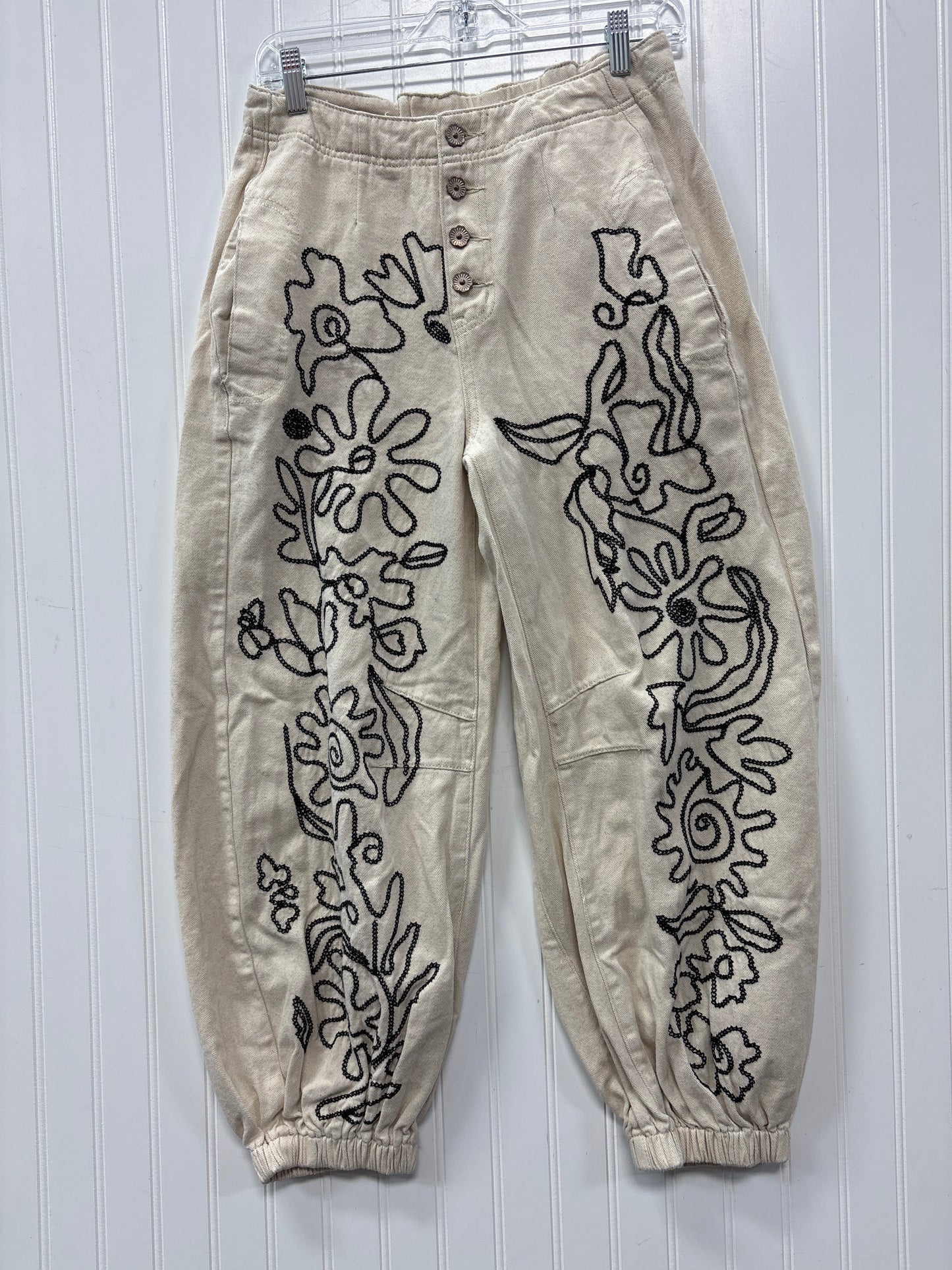 Pants Joggers By Pol In Cream, Size:S