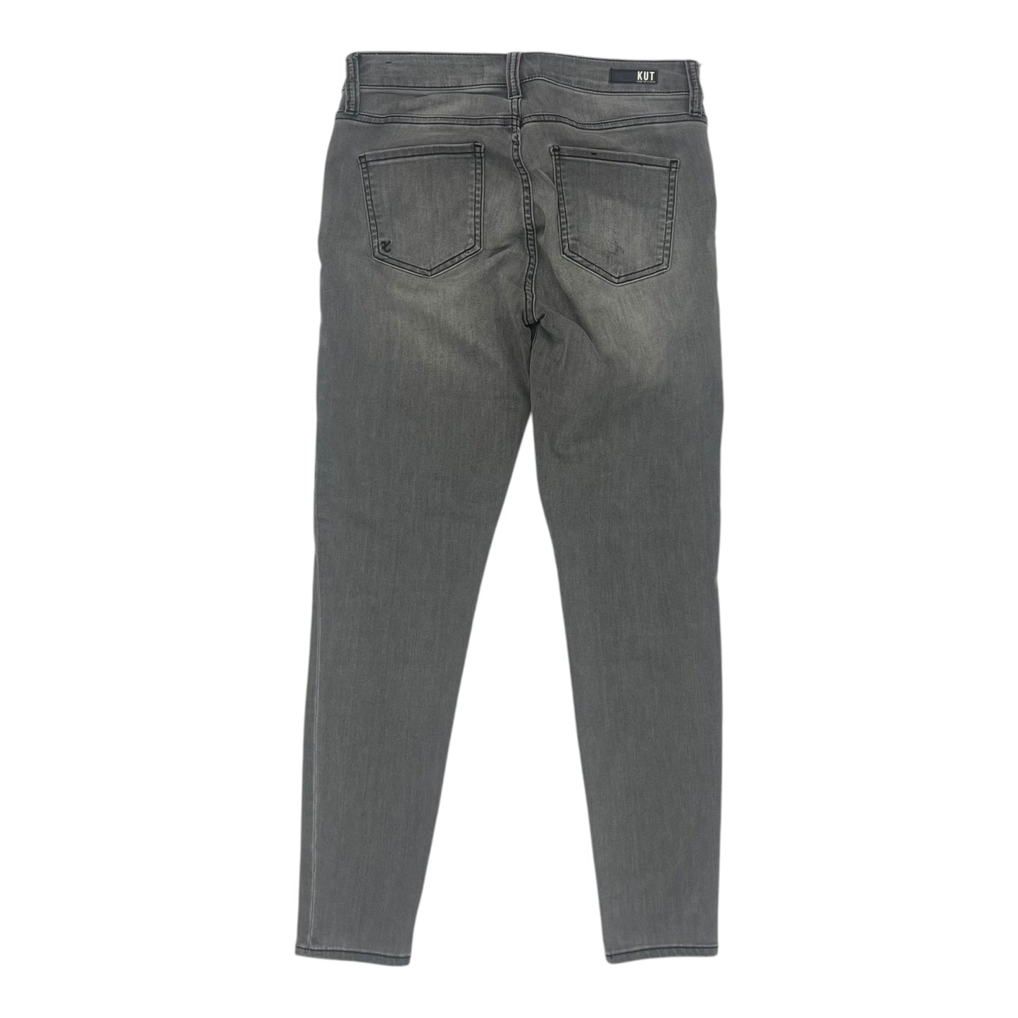 Jeans Skinny By Kut In Grey Denim, Size:4