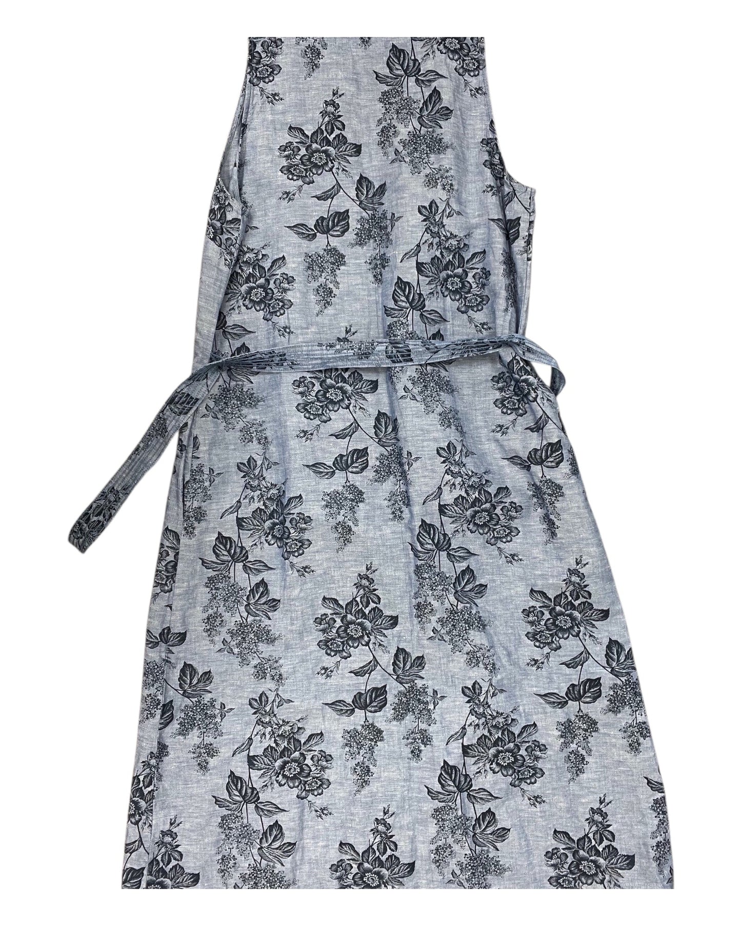 Dress Casual Midi By Liz Claiborne In Blue, Size:M