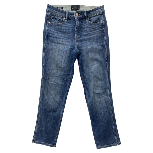Jeans Straight By White House Black Market In Blue, Size:4