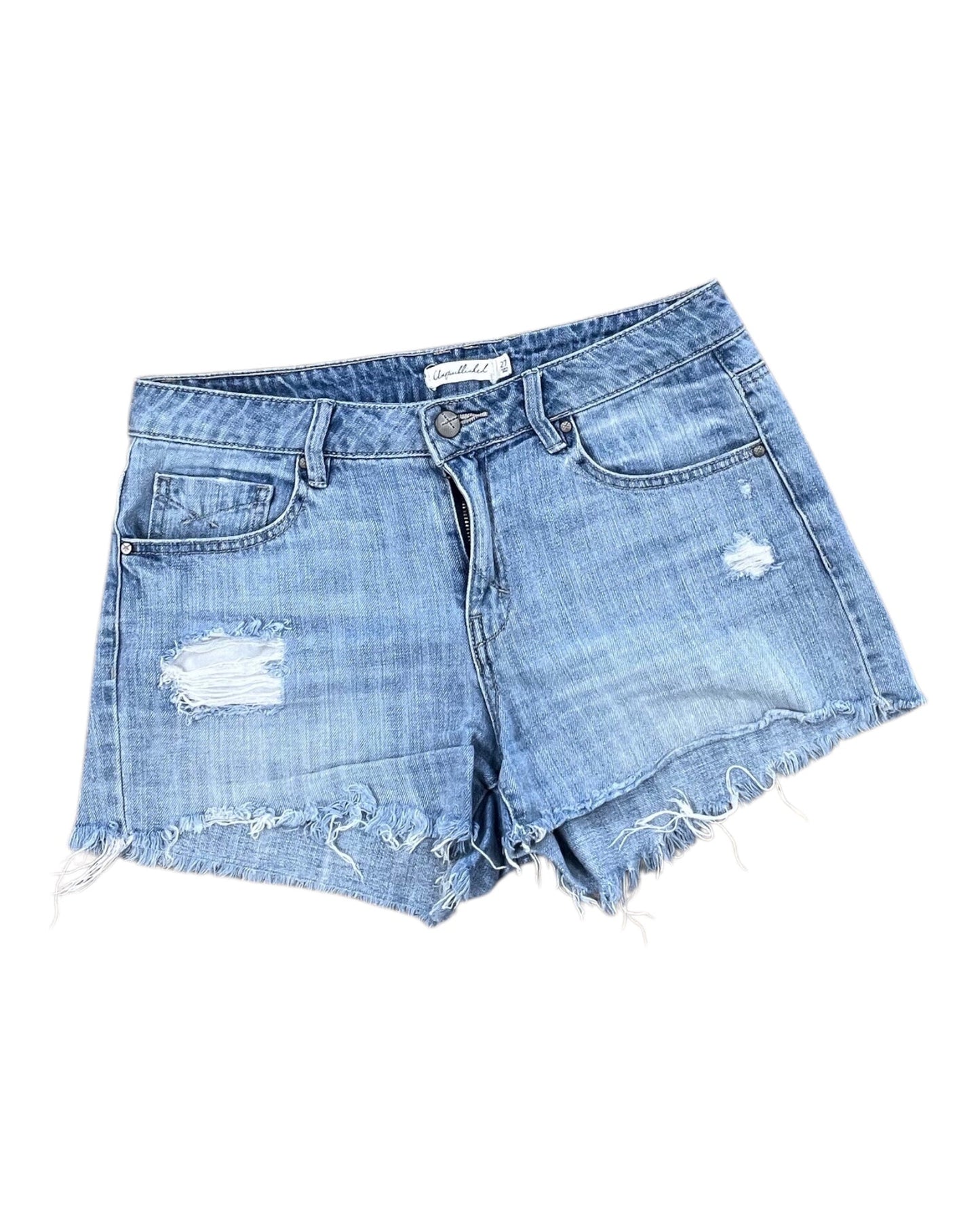 Shorts By Clothes Mentor In Blue Denim, Size:4