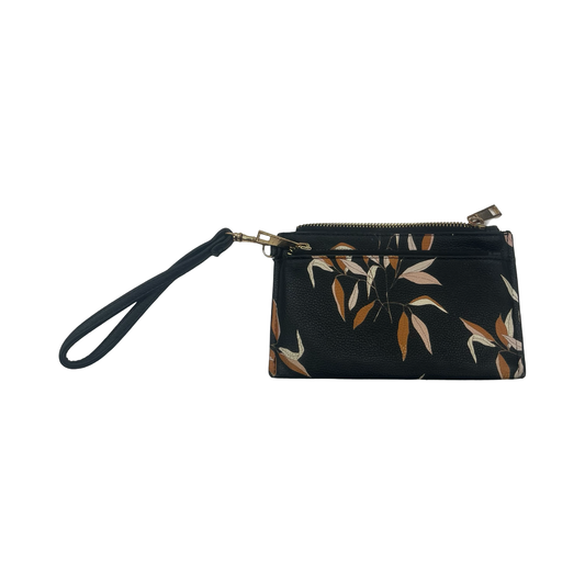Wristlet By A New Day In Black & Brown, Size:Medium