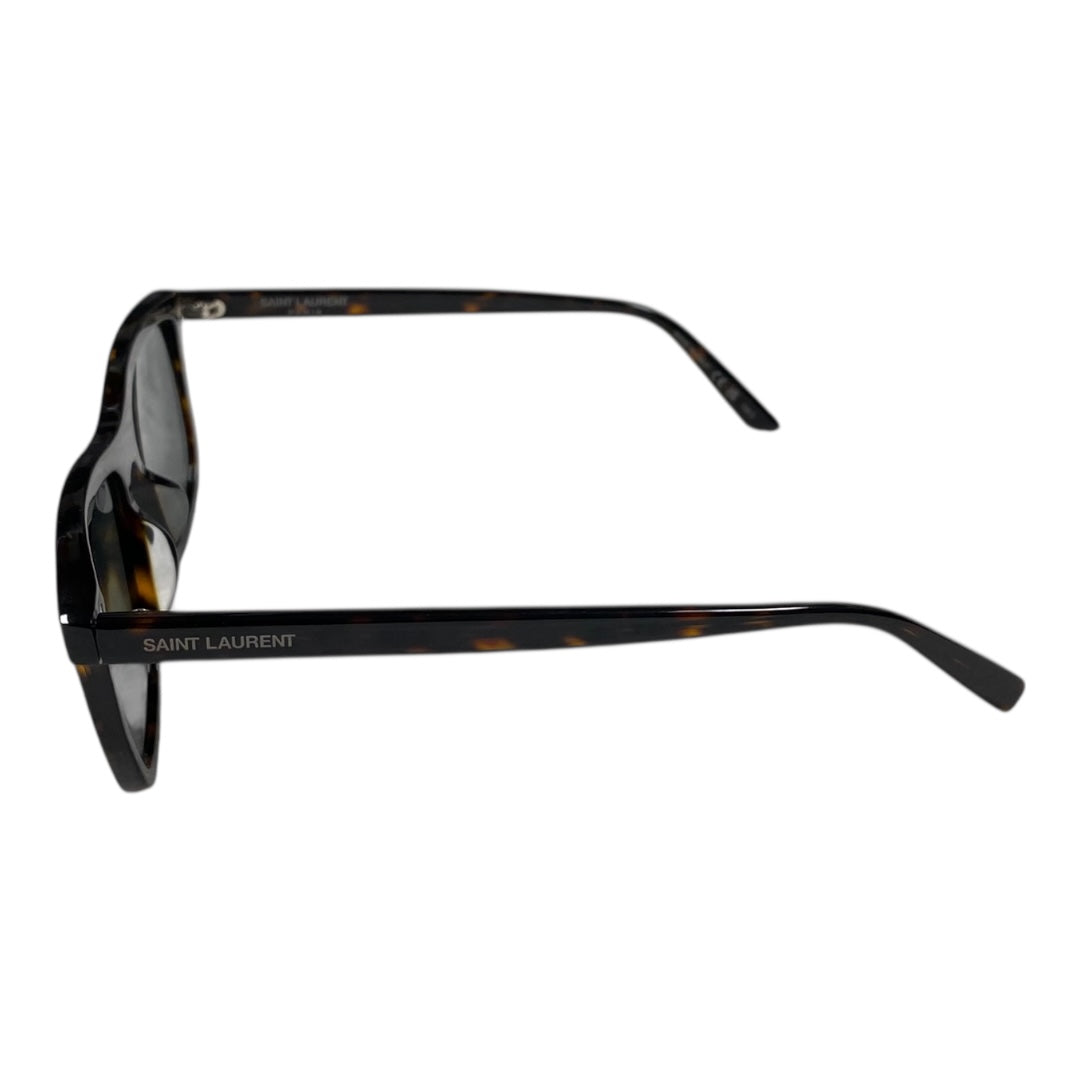 Sunglasses Luxury Designer By Yves Saint Laurent In Brown