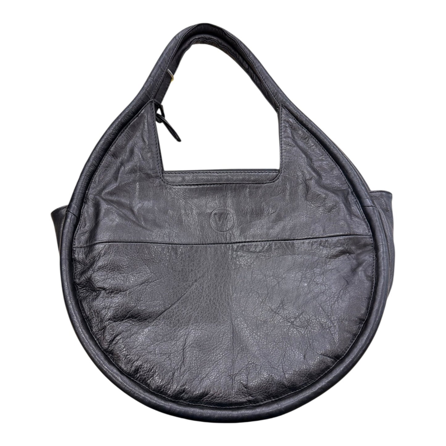 Handbag Leather By Cma In Black, Size:Large