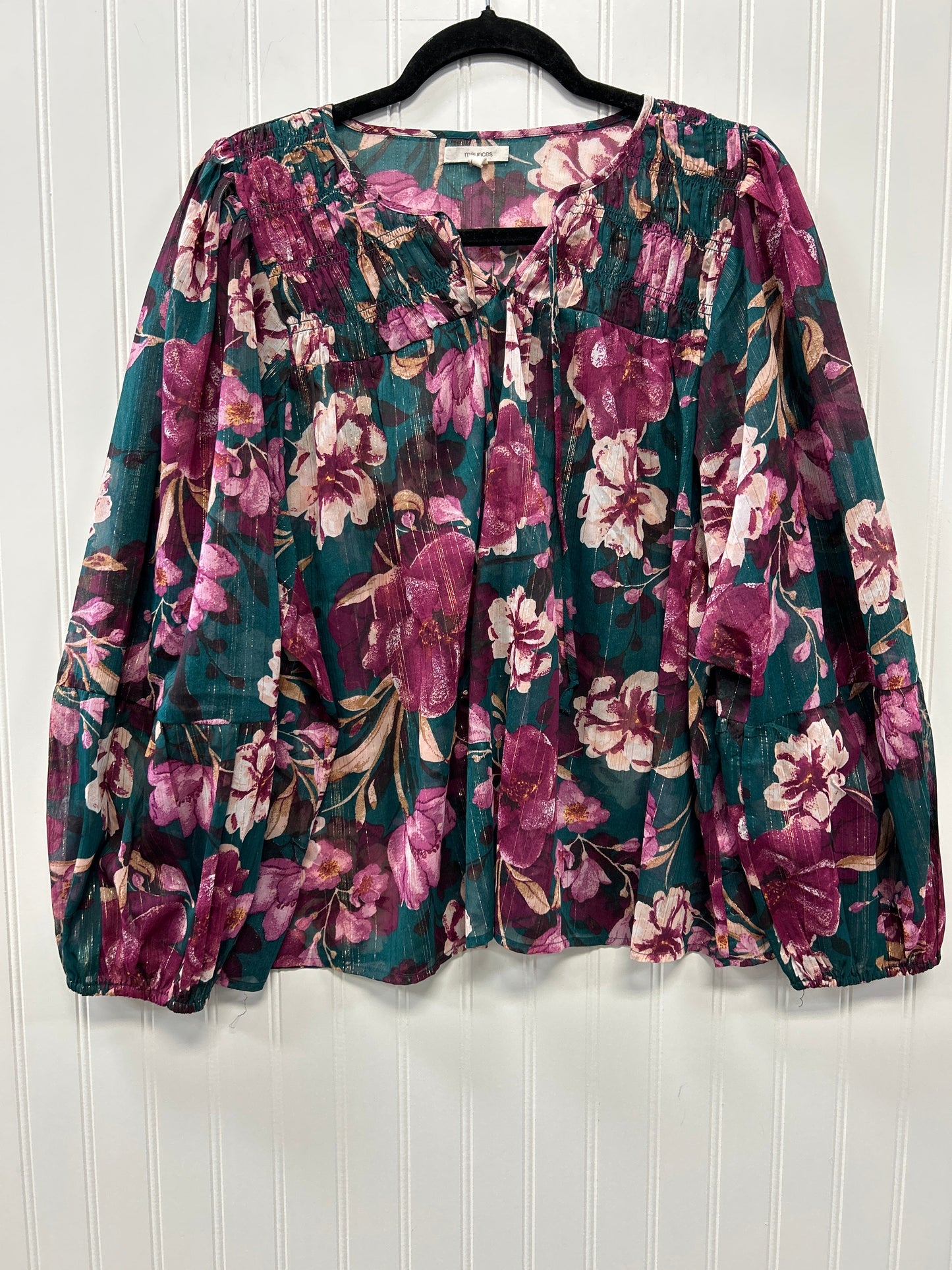 Top Ls By Maurices In Green, Size:L