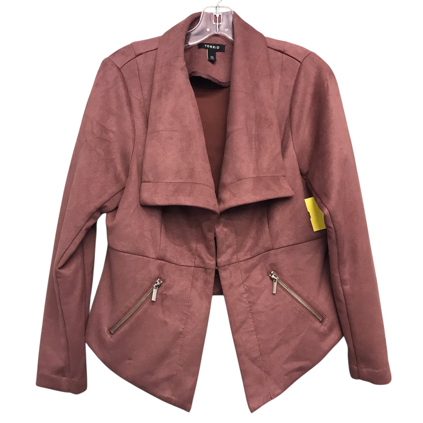 Blazer By Torrid In Mauve, Size:M