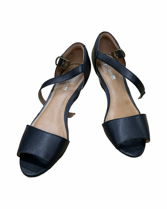 Sandals Heels Block By Clarks In Black, Size:8