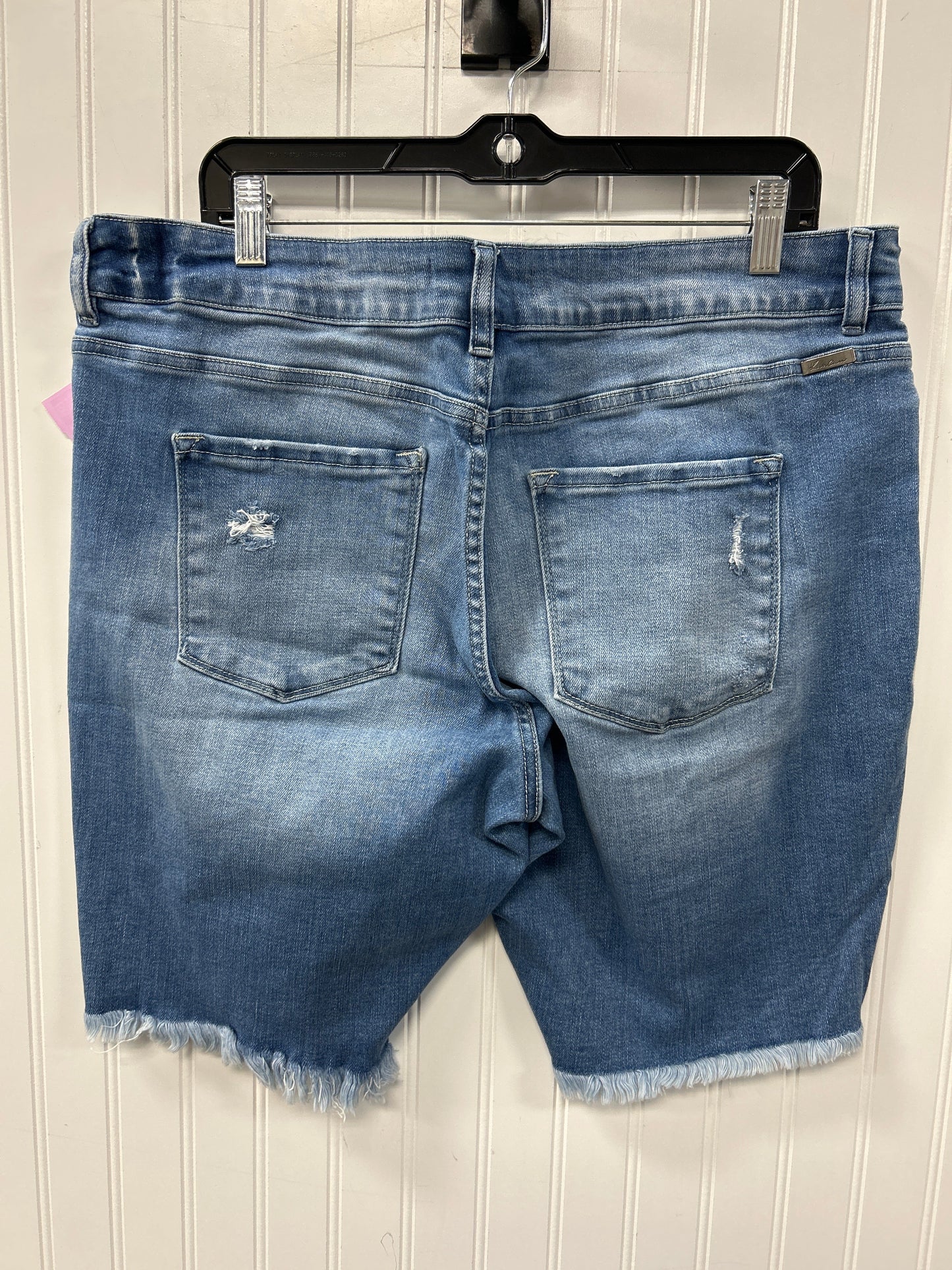 Shorts By Kancan In Blue Denim, Size:18