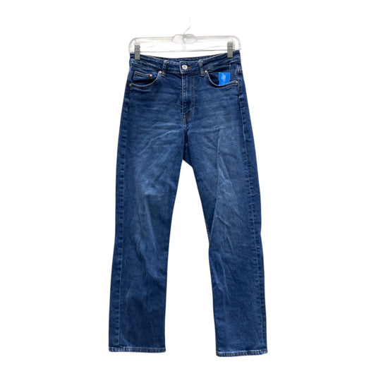 Jeans Straight By H&M In Blue Denim, Size:4