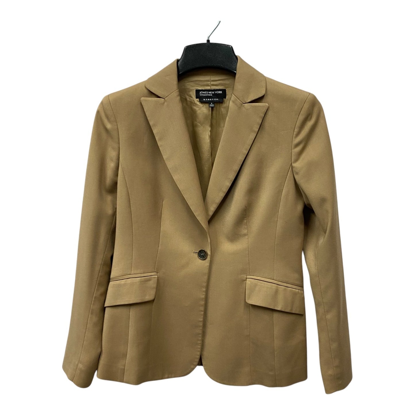 Blazer By Jones New York In Tan, Size:S