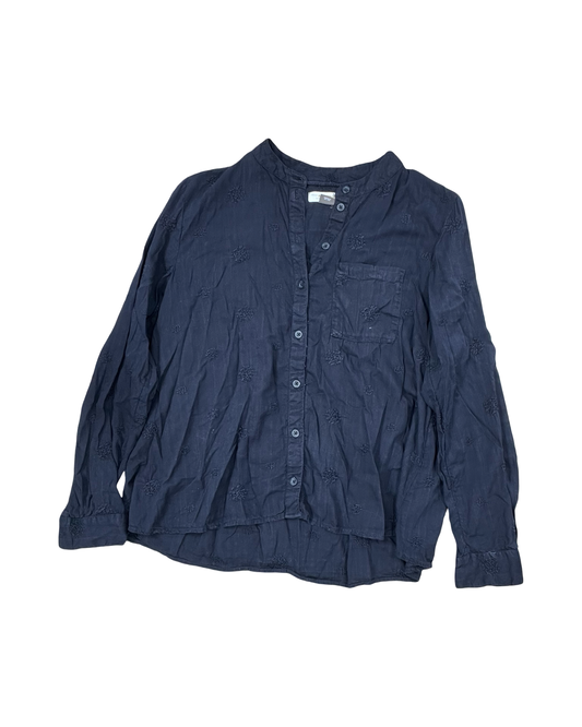 Blouse Ls By Anthropologie In Black, Size:Xs