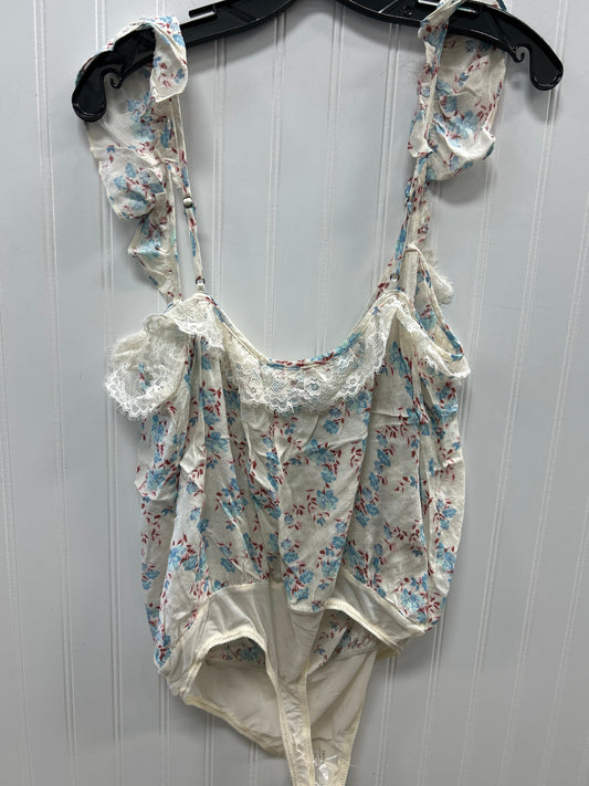Bodysuit By Free People In Cream, Size:L