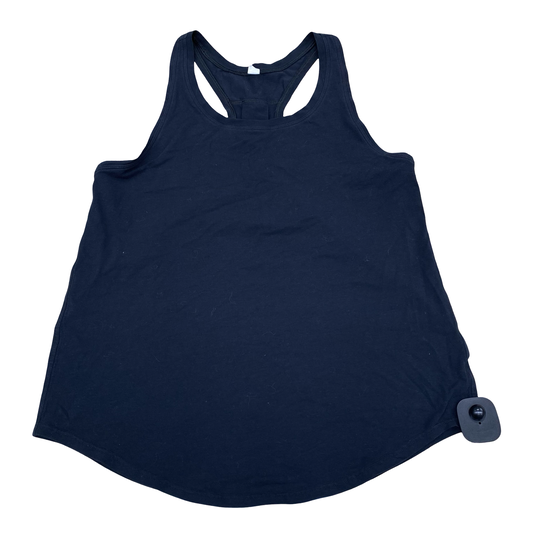 Athletic Tank Top By Lululemon In Black, Size:6