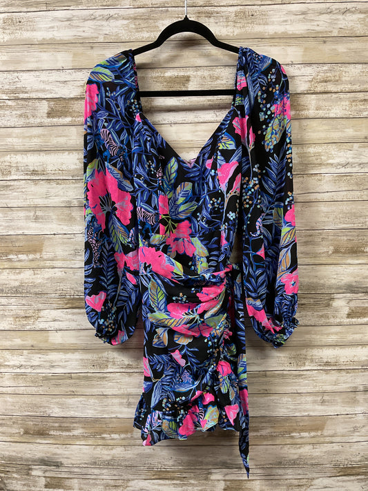 Dress Designer By Lilly Pulitzer In Blue & Pink, Size:10