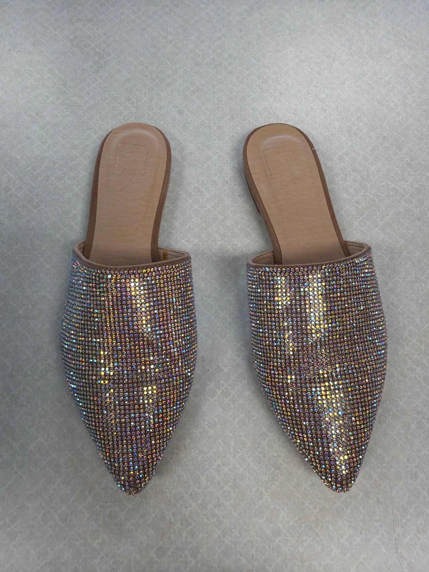 Shoes Flats By Shu Shop In Silver, Size:6.5