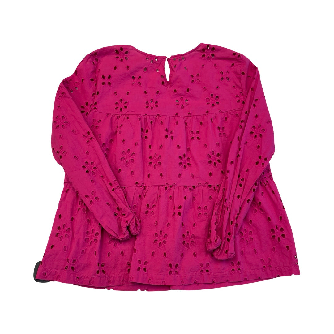 Top Ls By J. Crew In Pink, Size:S