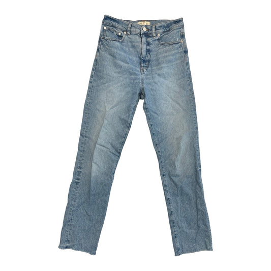 Jeans Straight By Madewell In Blue Denim, Size:6L