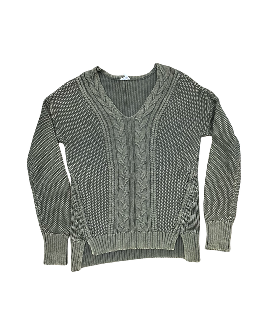 Sweater By Tribal In Green, Size:M