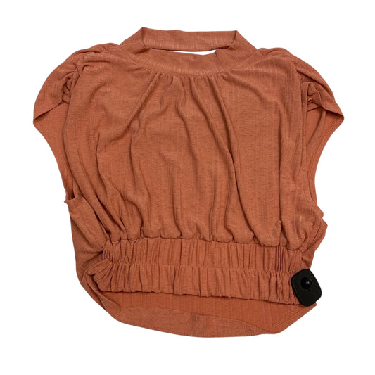 Top Sleeveless By Free People In Orange, Size:S