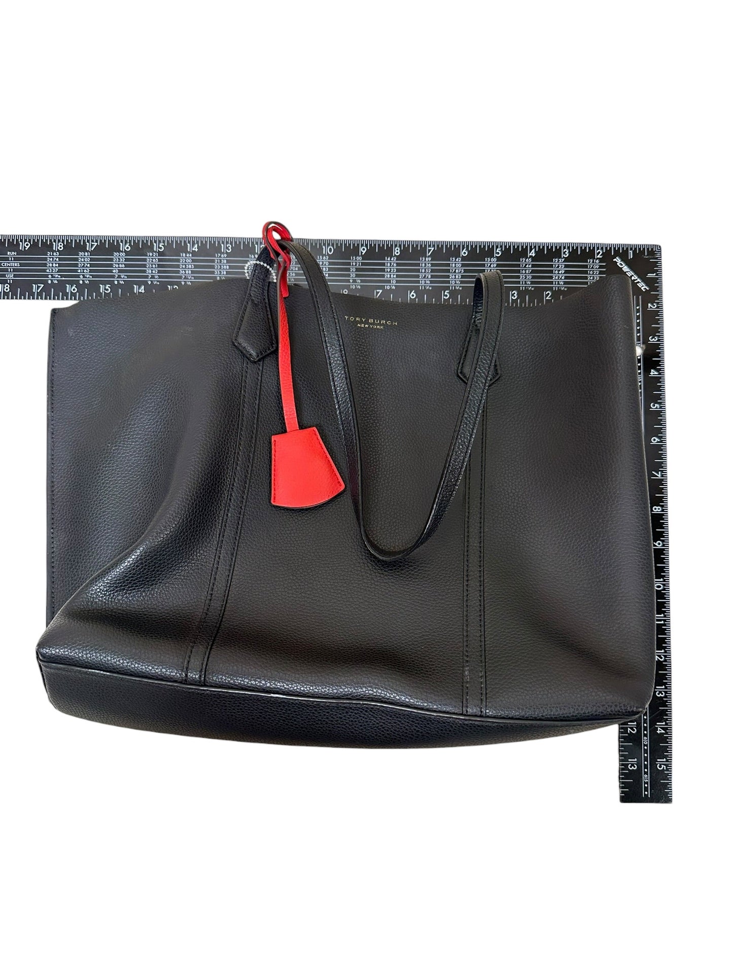 Handbag Designer By Tory Burch In Black, Size:Large