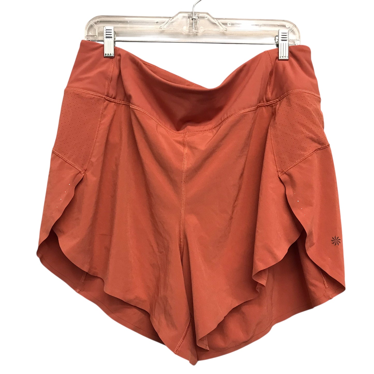Athletic Shorts By Athleta In Orange, Size:1X