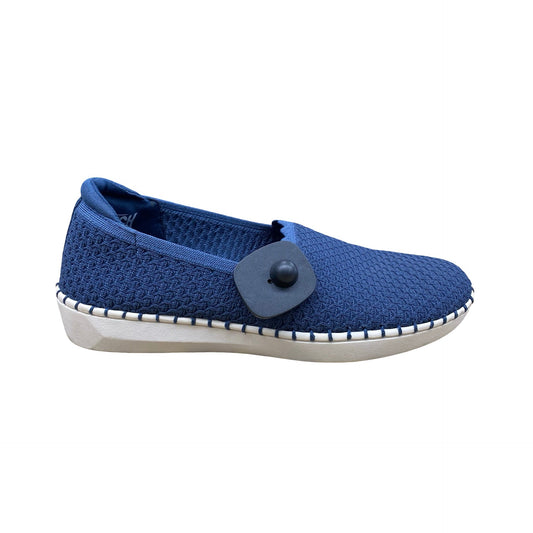 Shoes Flats By Skechers In Blue, Size:11