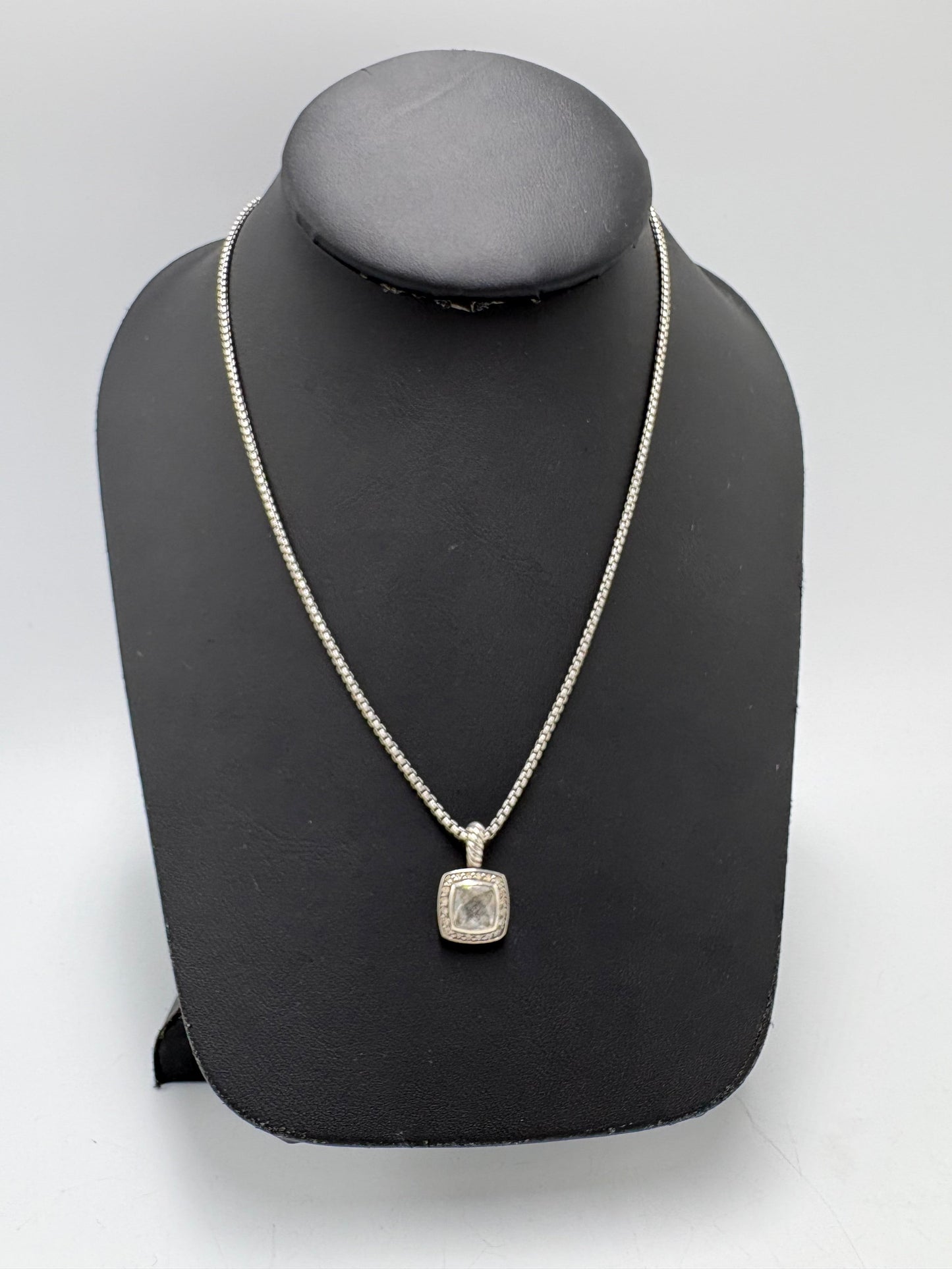 David Yurman Petite Albion Pendant Luxury Necklace