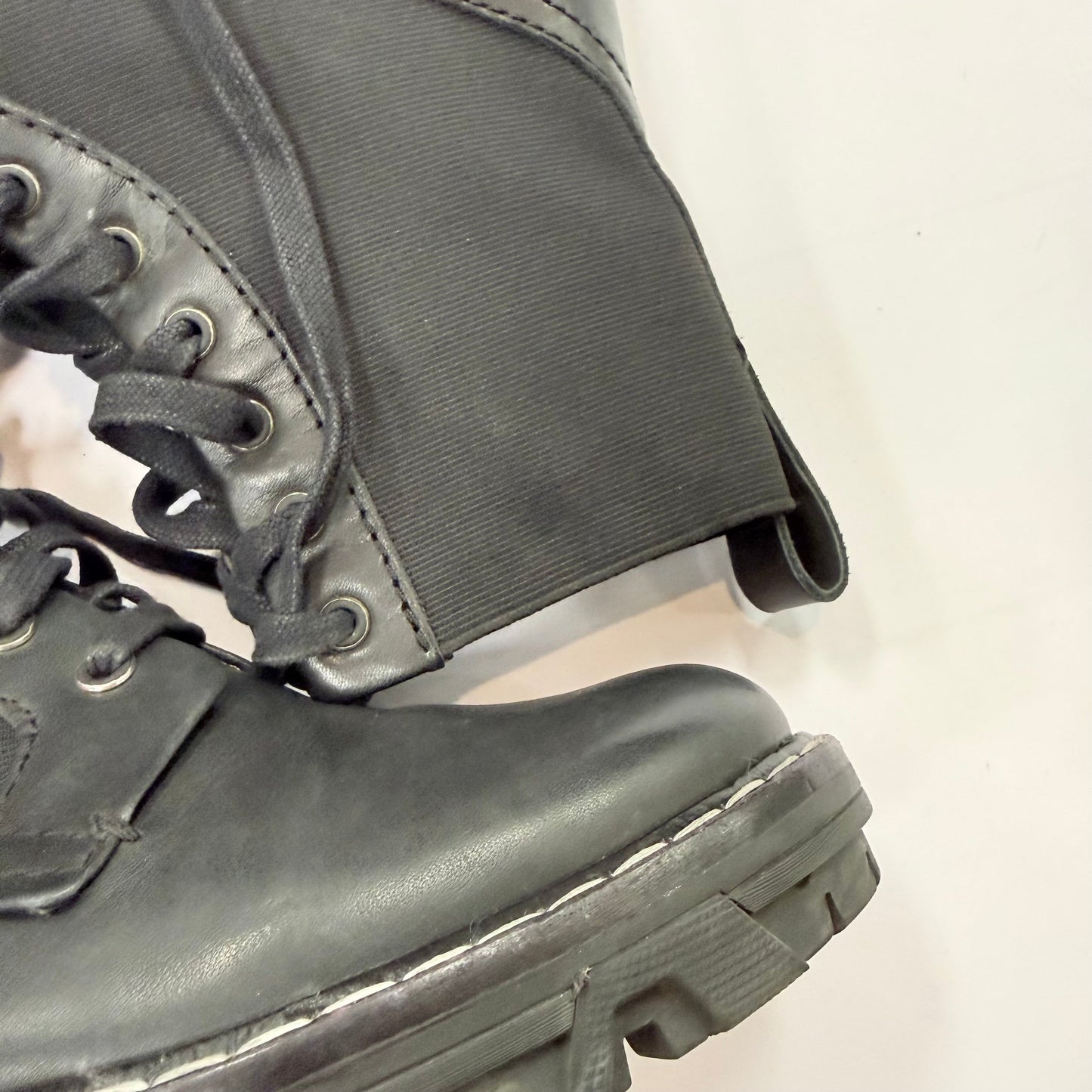 Boots Leather By Rag And Bone In Black, Size: 8