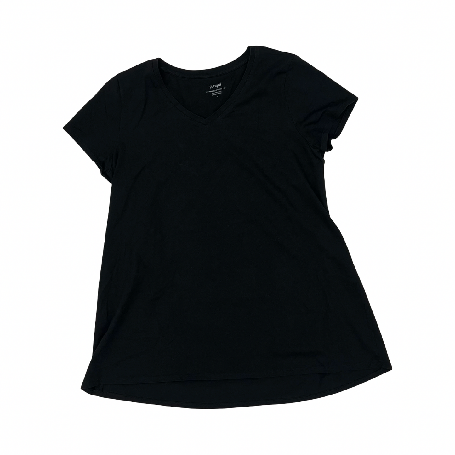 Top Ss By Pure Jill In Black, Size:M