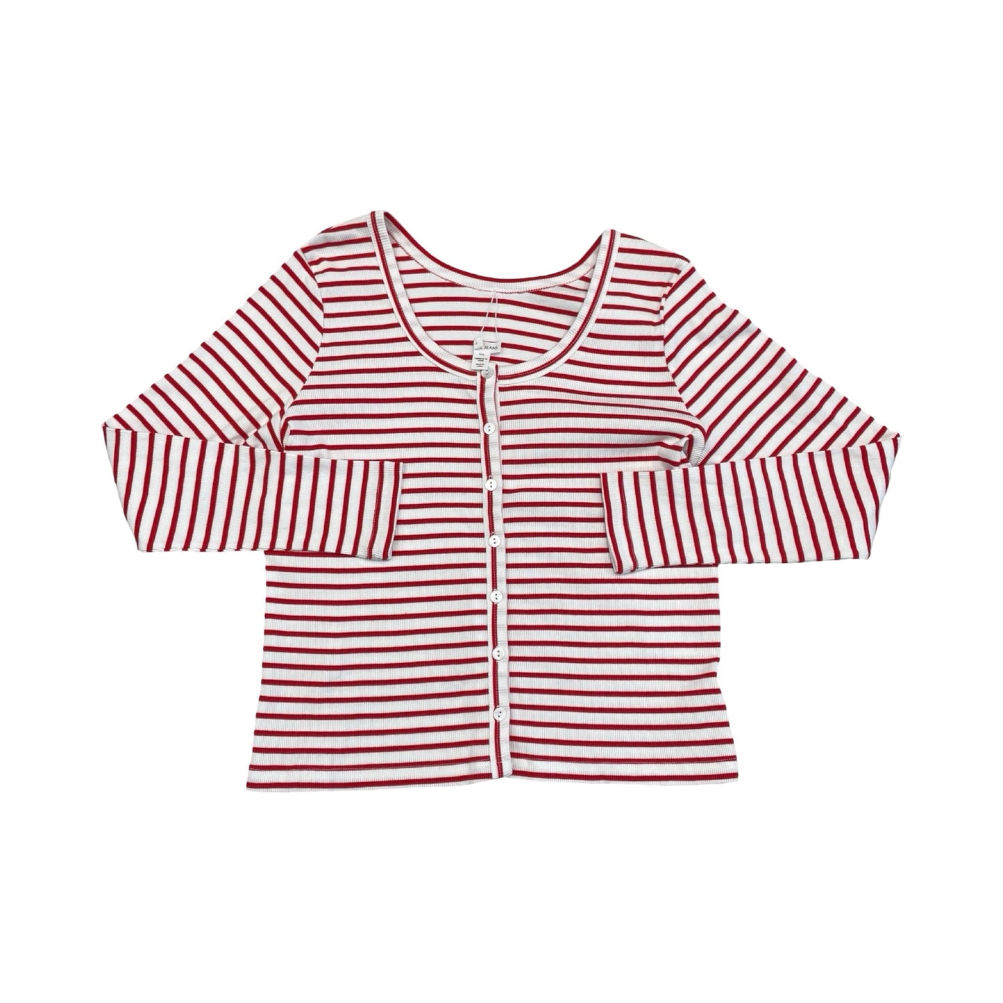 Top Ls By Tribal In Striped Pattern, Size:L