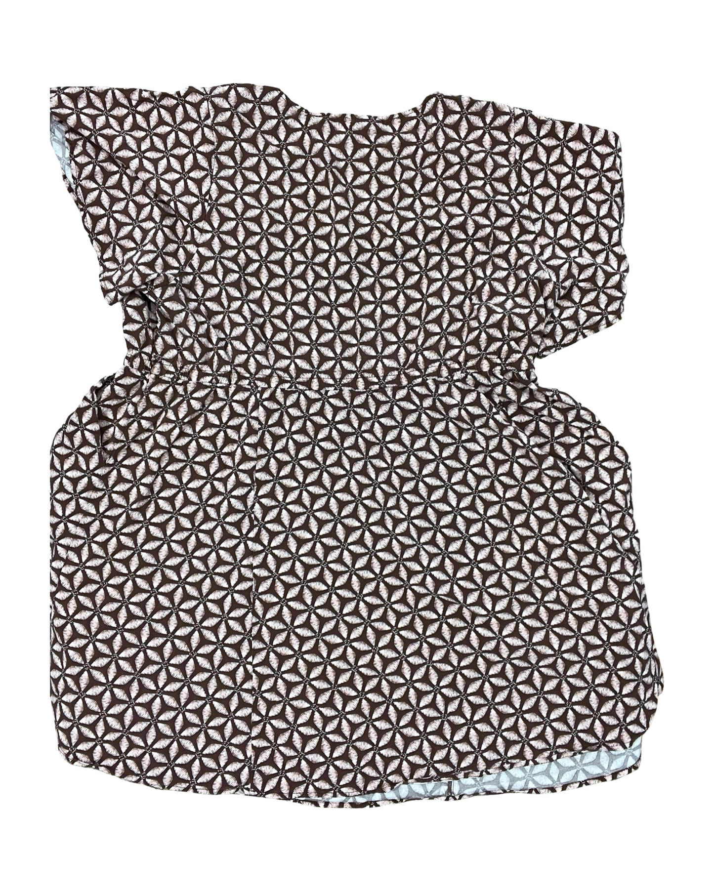 Dress Casual Short By Torrid In Brown & Pink, Size:4X