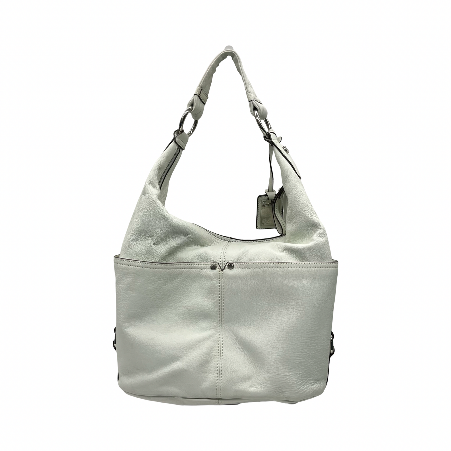 Handbag Leather By Tignanello  Purses In Green, Size:Medium