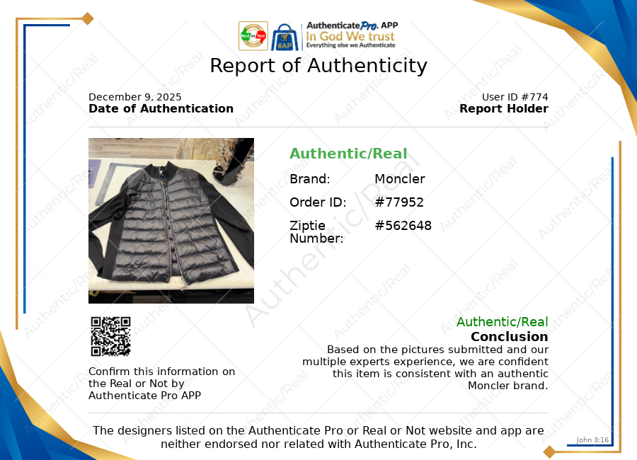 Jacket Luxury Designer By Moncler In Black, Size: Xl