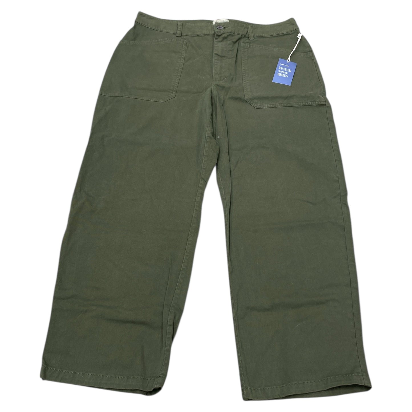 Jeans Barrel Leg By Universal Thread In Green, Size:16