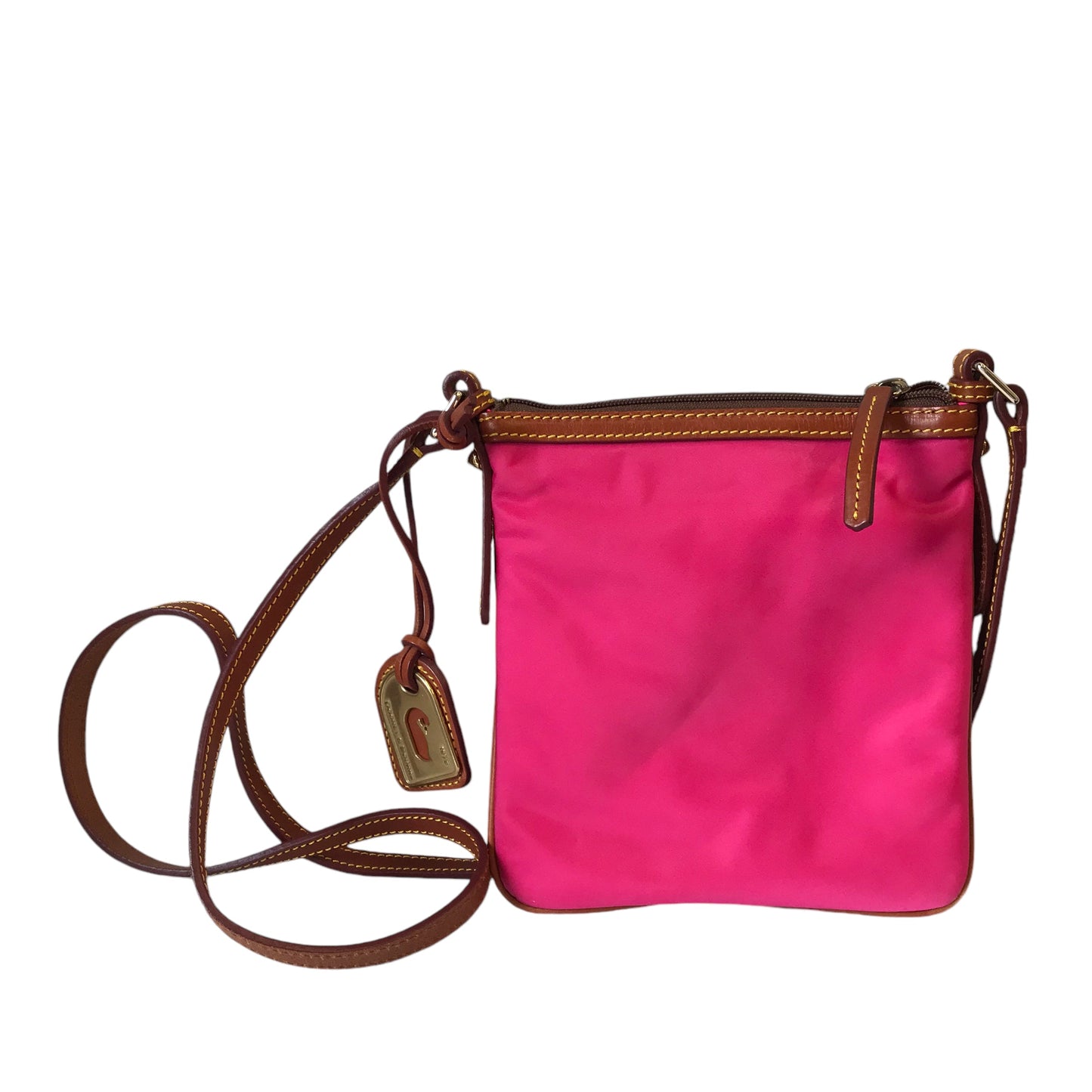 Crossbody Designer By Dooney And Bourke In Pink, Size:Medium