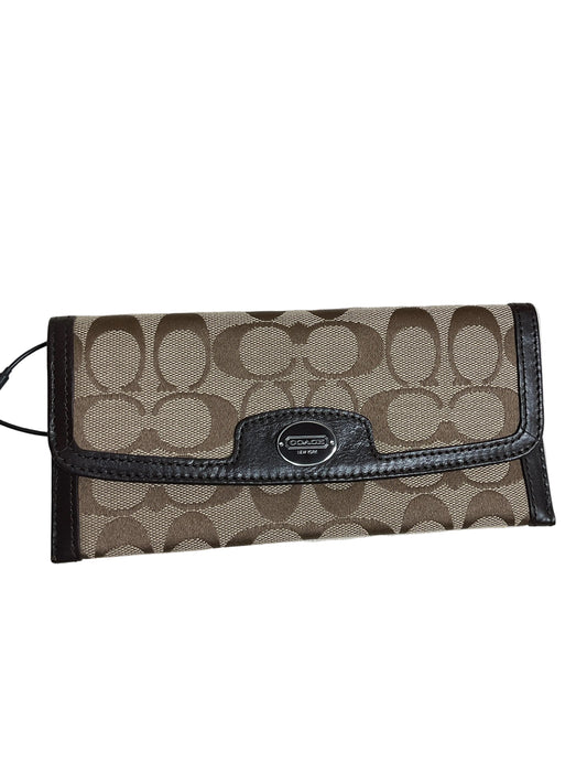 Wallet Designer By Coach In Brown, Size:Small
