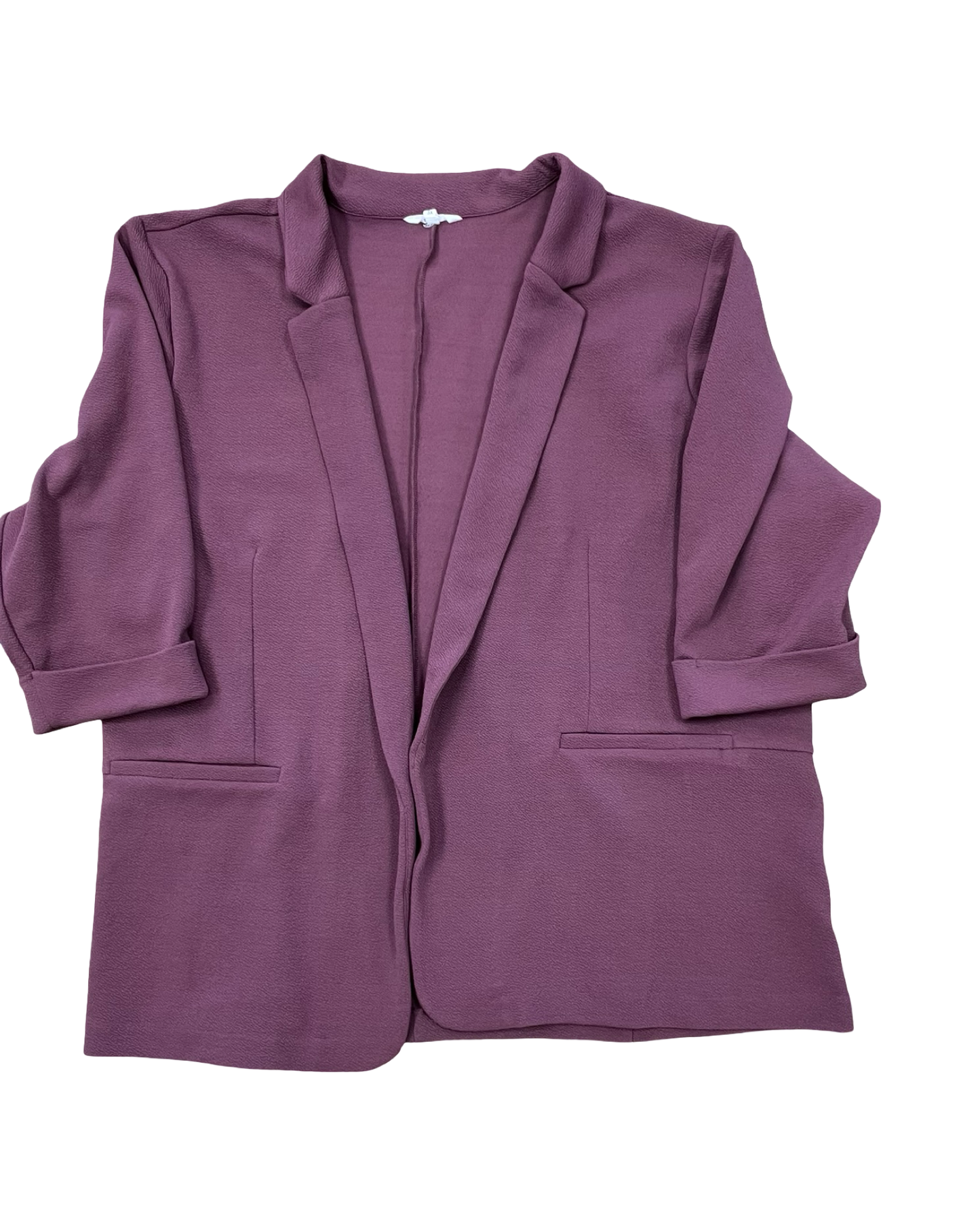 Blazer By Maurices In Mauve, Size:3X