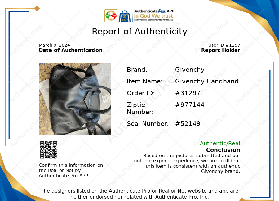 Handbag Luxury Designer By Givenchy, Size: Medium