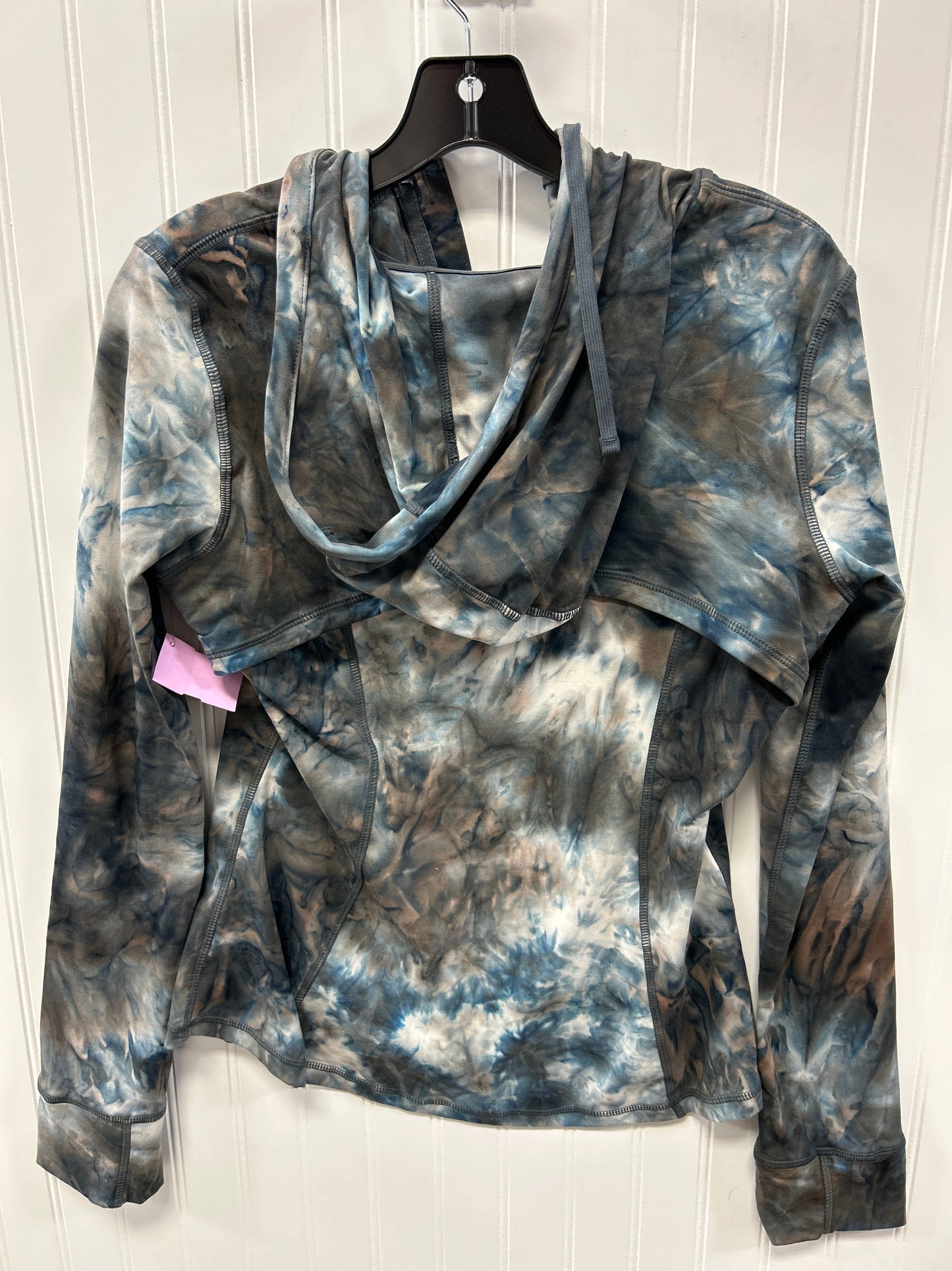 Athletic Jacket By Clothes Mentor In Grey, Size:M