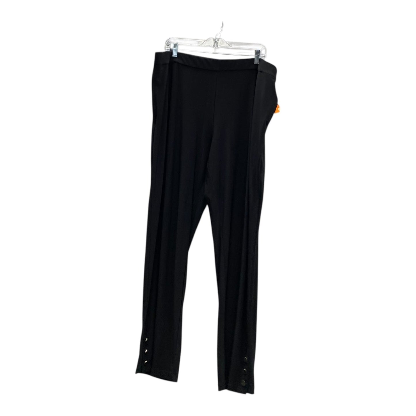Pants Dress By Dennis Basso Qvc In Black, Size:16