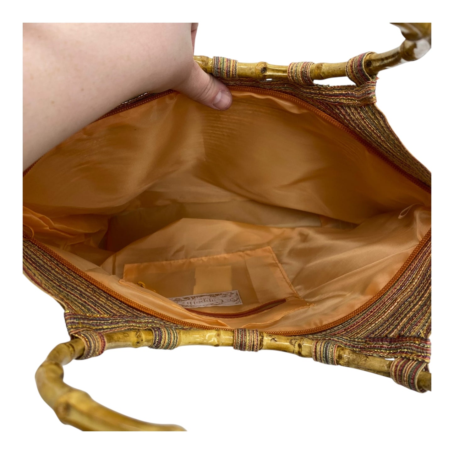 Handbag By Clothes Mentor In Tan, Size:Medium