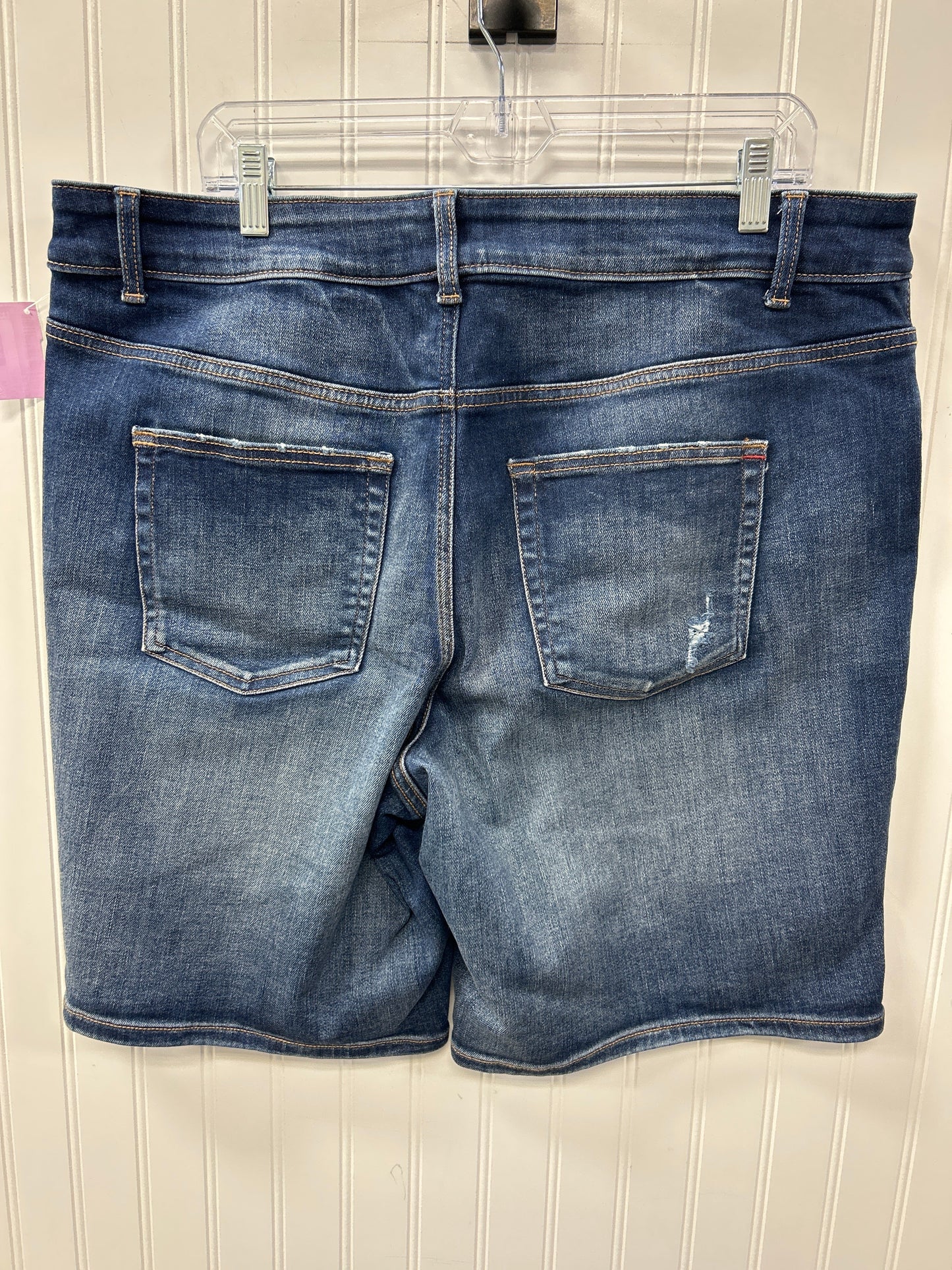 Shorts By Edgely In Blue Denim, Size:18