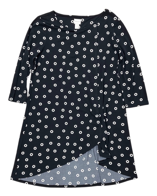 Dress Work By Chicos In Black, Size:M