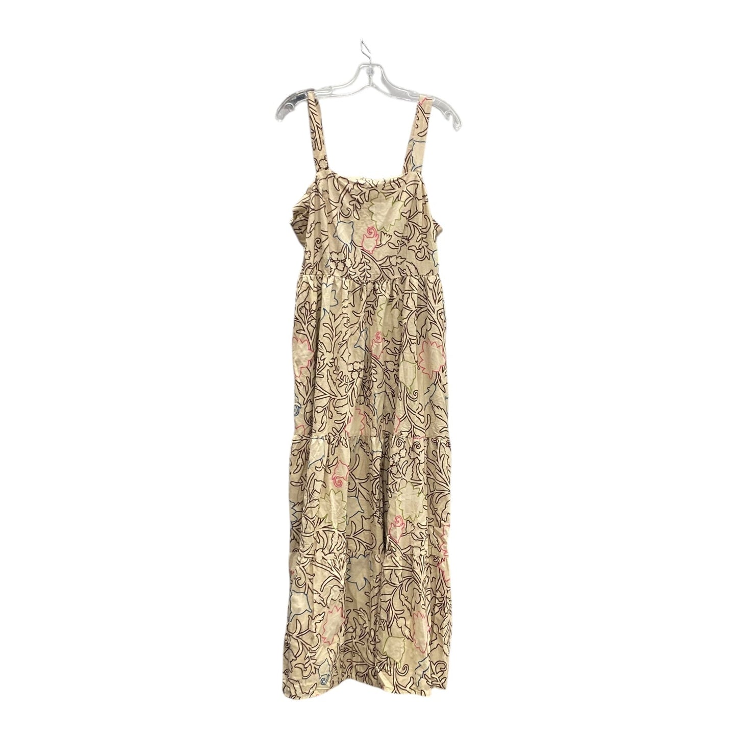 Dress Casual Maxi By Knox Rose In Tan, Size:L