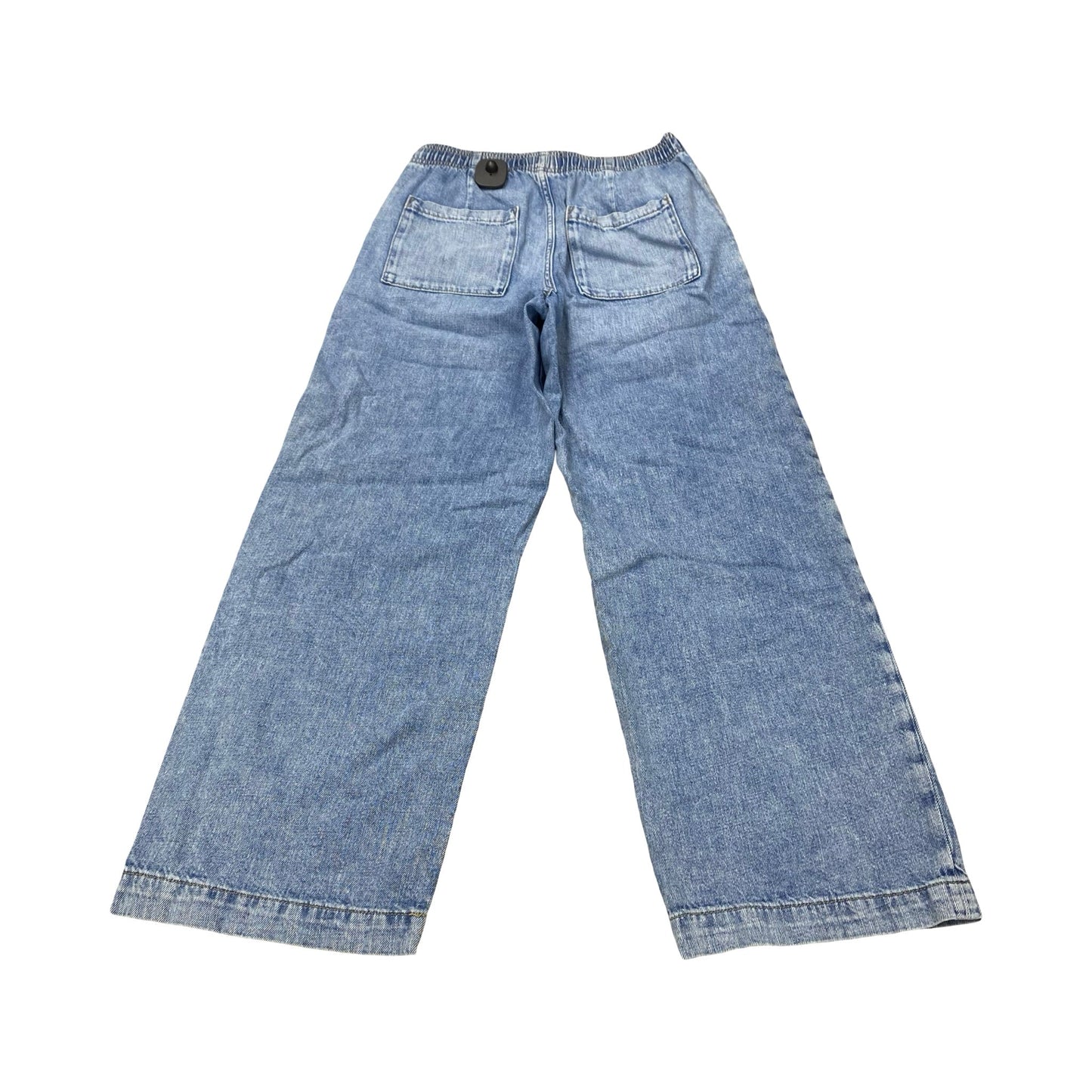 Jeans Wide Leg By Gap In Blue Denim, Size:S