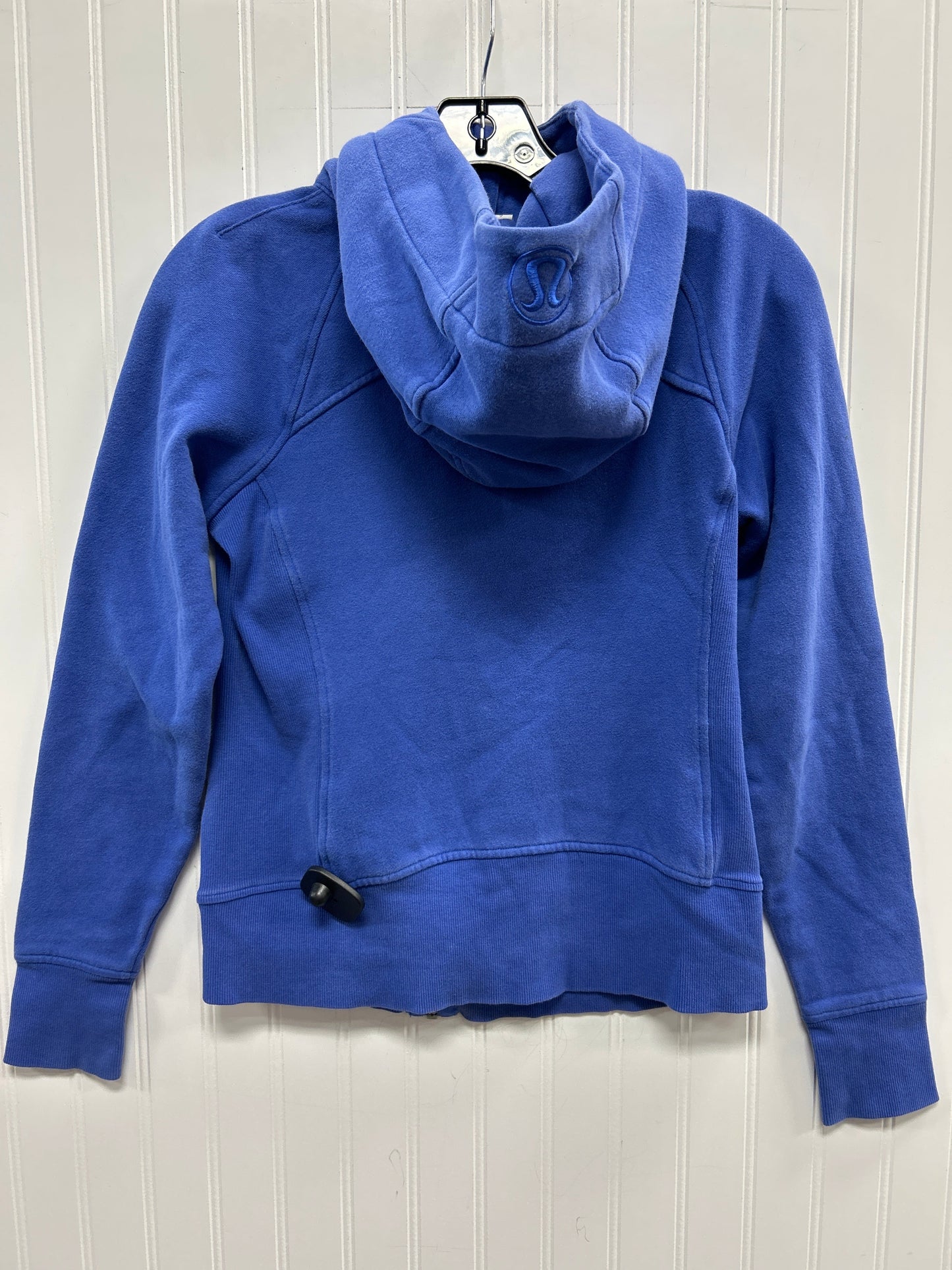 Athletic Sweatshirt Hoodie By Lululemon In Purple, Size:6