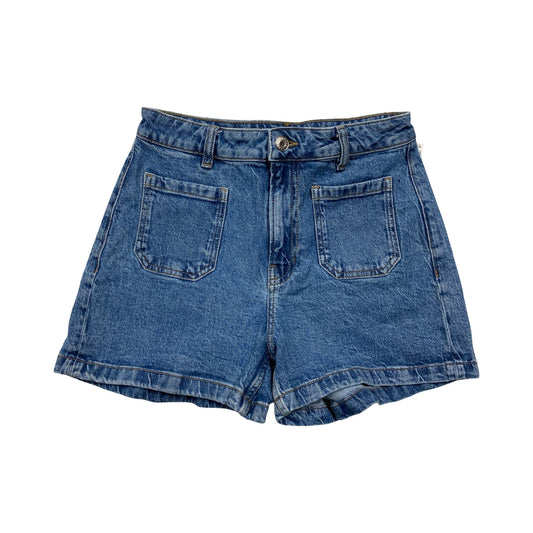Shorts By Mng In Blue Denim, Size:4